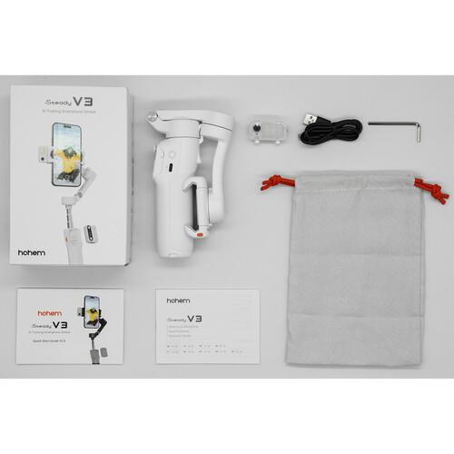 Hohem iSteady V3 Akıllı Telefon Sabitleyici Gimbal Beyaz