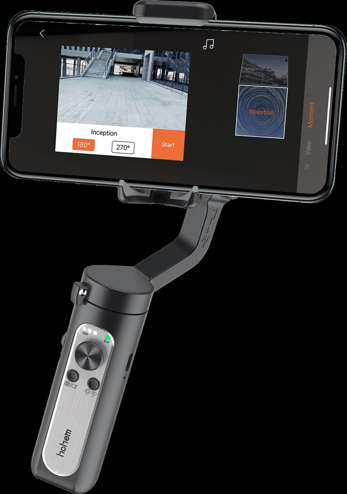 Hohem iSteady X 3 Axis Telefon Gimbal (Siyah)