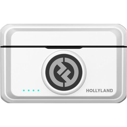 Hollyland Lark M2 Combo Kablosuz Mikrofon Sistemi (Beyaz)