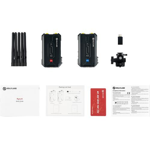 Hollyland Pyro H 4K HDMI Kablosuz Video İletim Sistemi