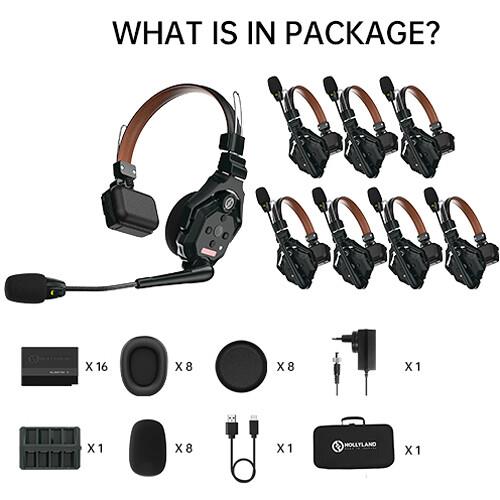 Hollyland Solidcom C1 PRO-8S Profesyonel Kablosuz Intercom Sistemi ( 8 Kullanıcı )