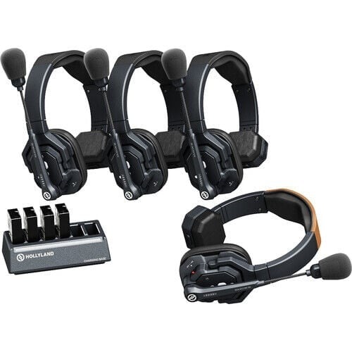 Hollyland Solidcom SE Global 4S 4 Kişilik Kablosuz Intercom Sistemi Global Versiyon