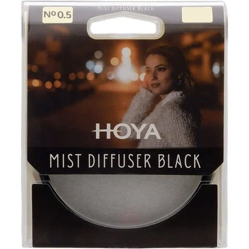 Hoya 72mm Mist Diffuser Black No 0.5 Filtre