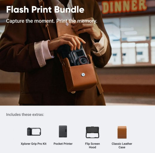 Insta360 Ace Pro 2 Flash Print Bundle