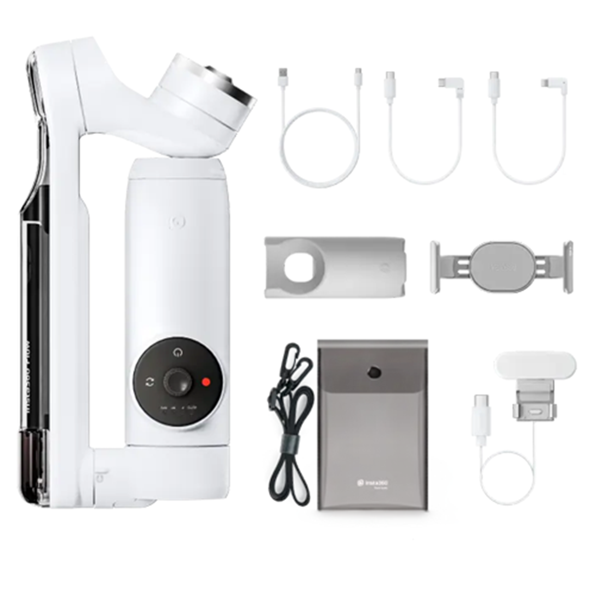 Insta360 Flow Smartphone Gimbal Creator Kit (White)