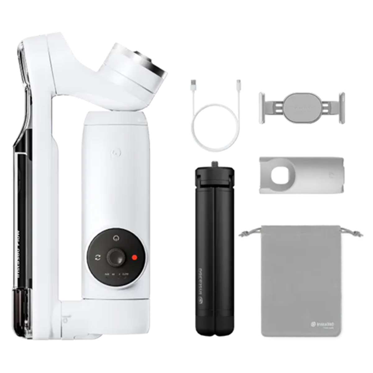 Insta360 Flow Smartphone Gimbal Pro Tripod Kit (White)