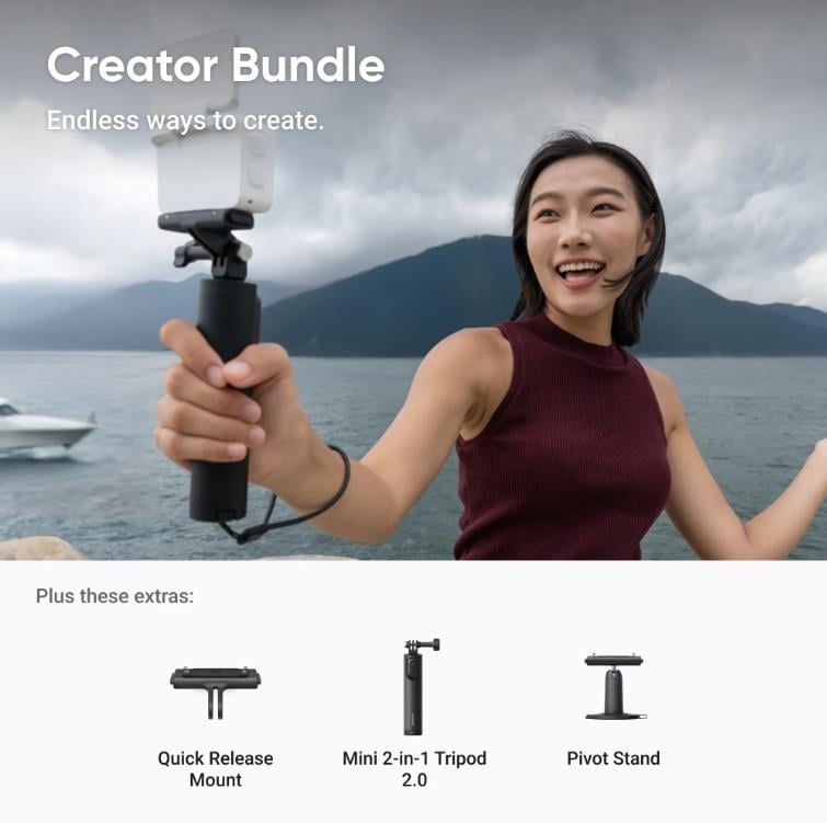 Insta360 GO Ultra Creator Bundle (Beyaz))