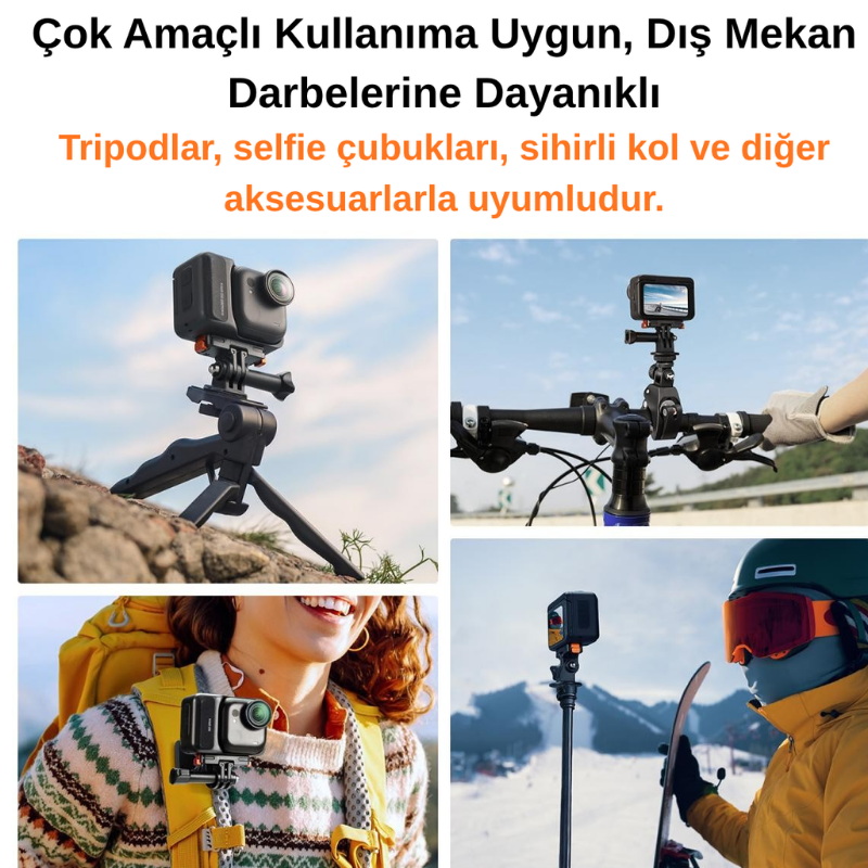 Insta360 GO Ultra Manyetik Katlanabilir Hızlı Çıkarma Adaptör