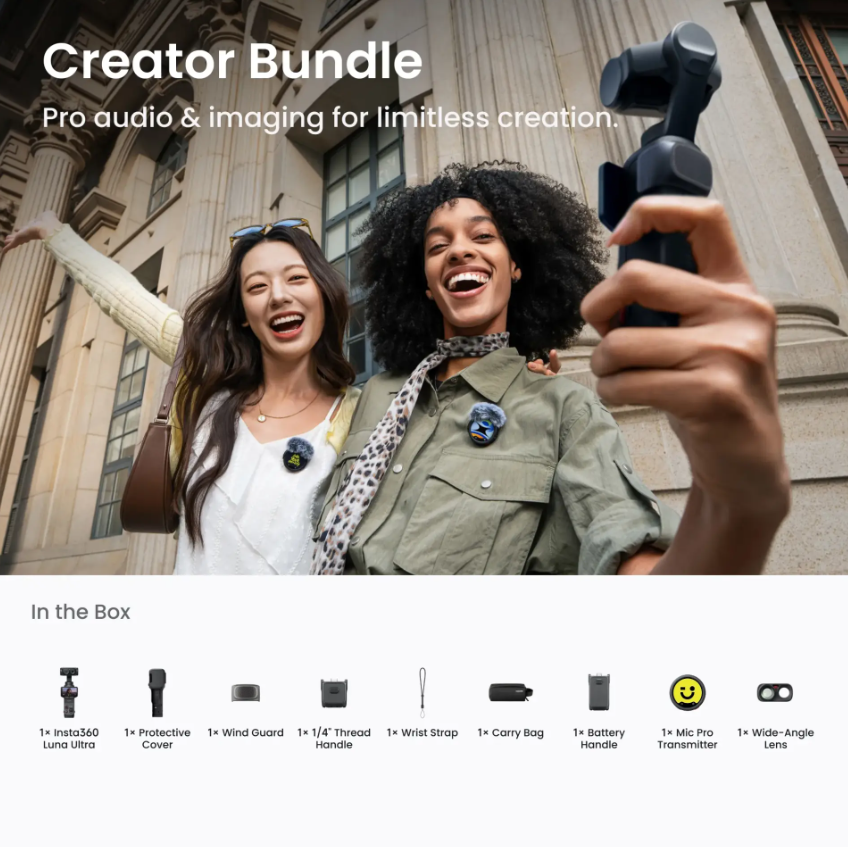 Insta360 Luna Ultra Creator Combo