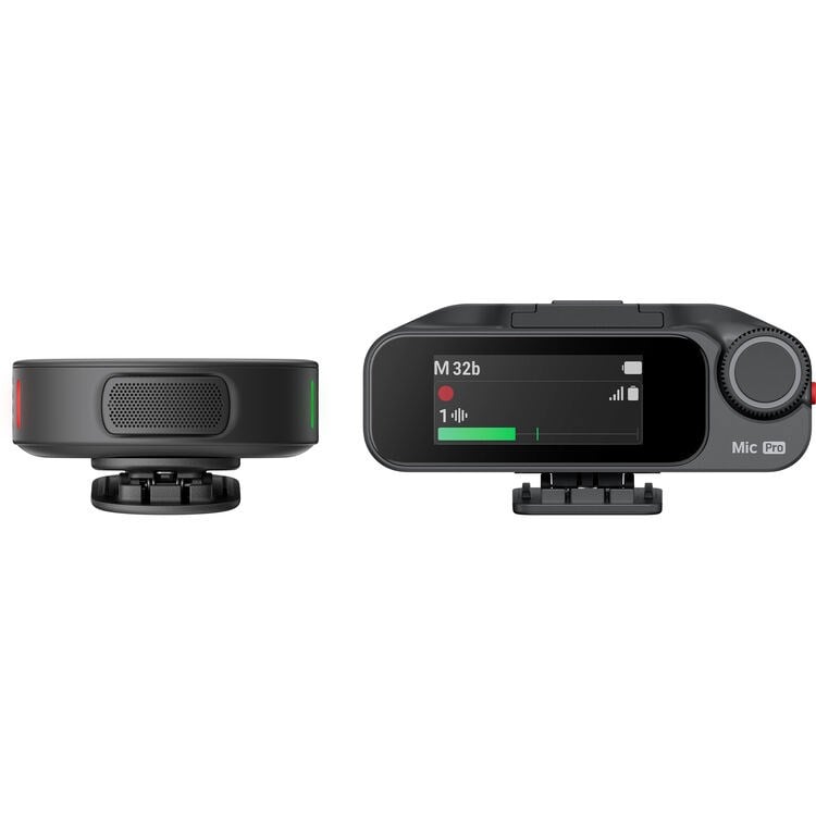 Insta360 Mic Pro Kablosuz Mikrofon Seti (1TX + 1RX)