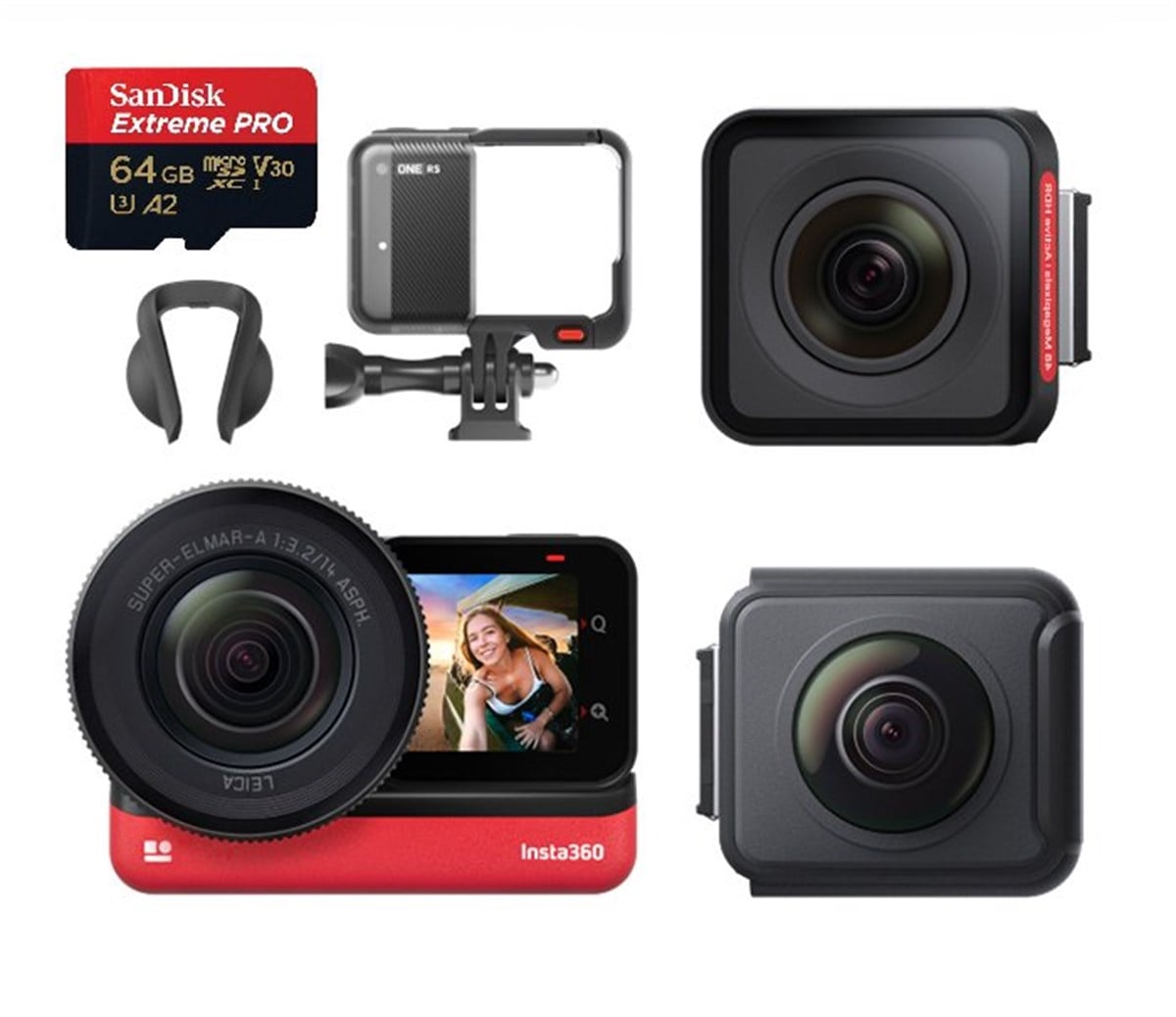Insta360 ONE RS Trio Edition Kamera