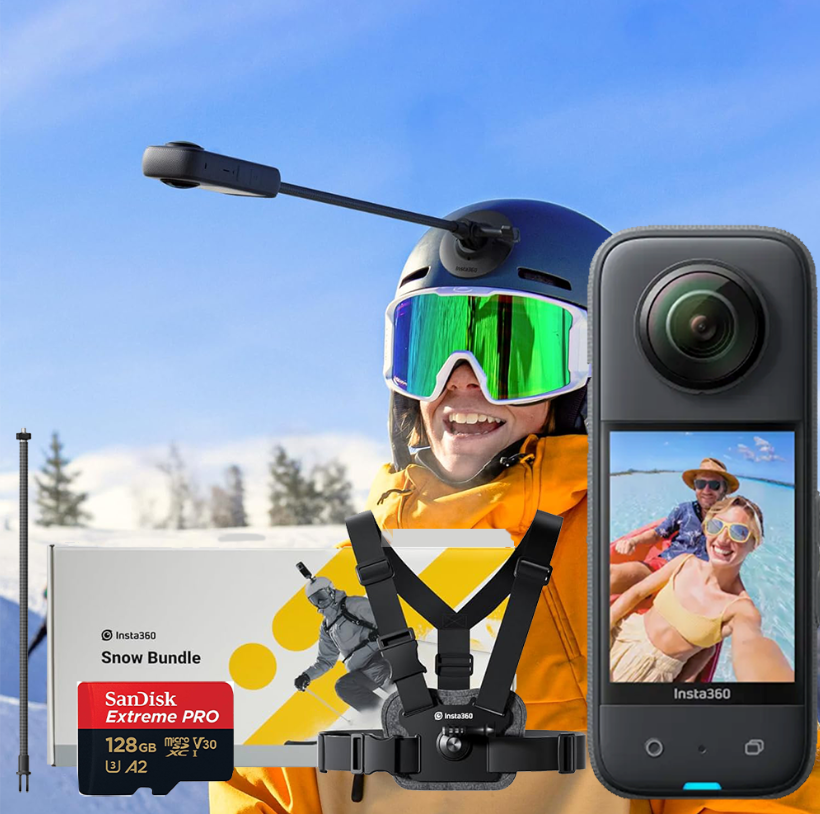Insta360 X3 360° Kamera Snow Kit