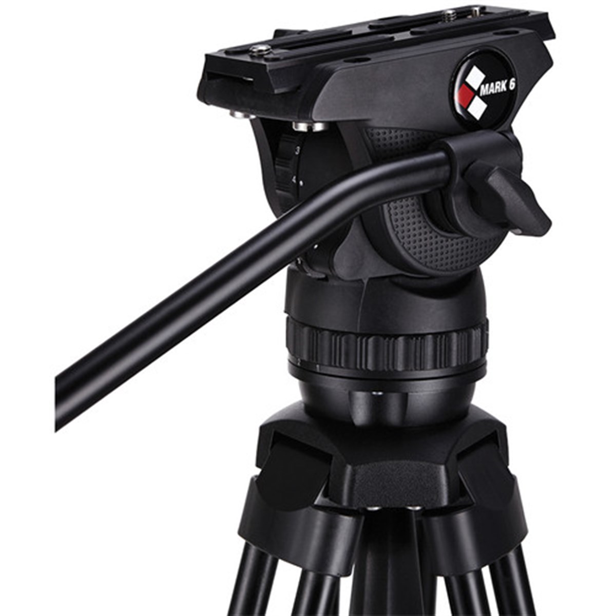 Jieyang v8 professional tripod & spreader ( camgear mark 6 gs 75mm muadili )