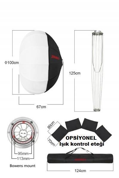 JINBEI Ø100 Quick Balon Softbox