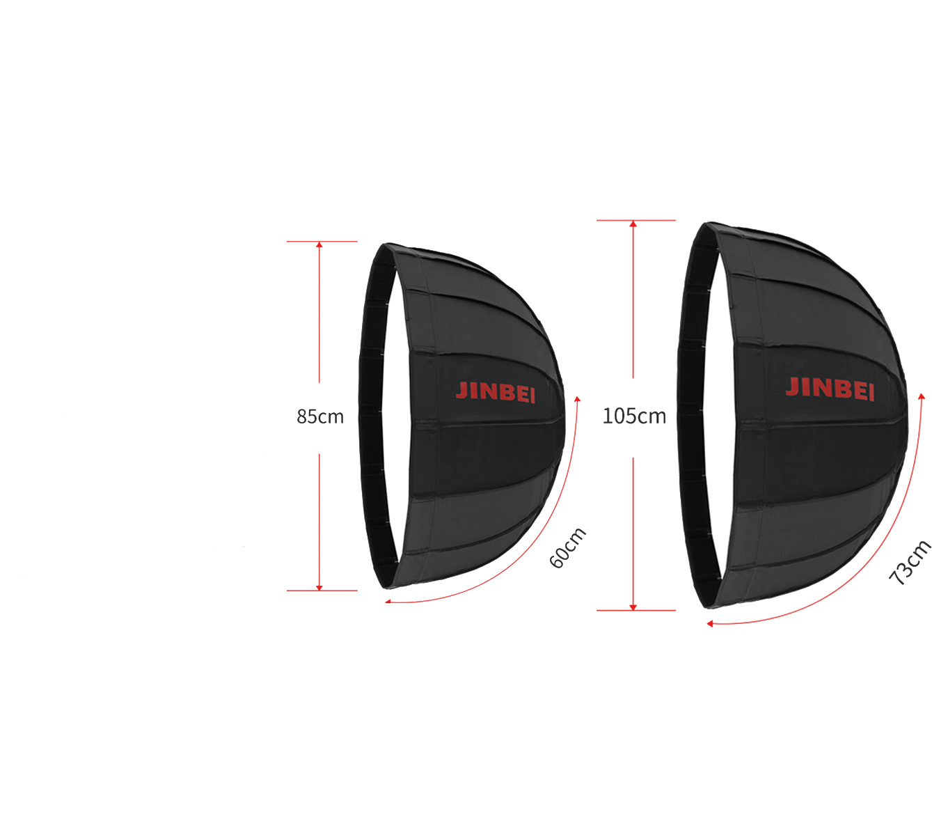 JINBEI 105cm BD Hızlı Açılan  Softbox & Beauty Dish