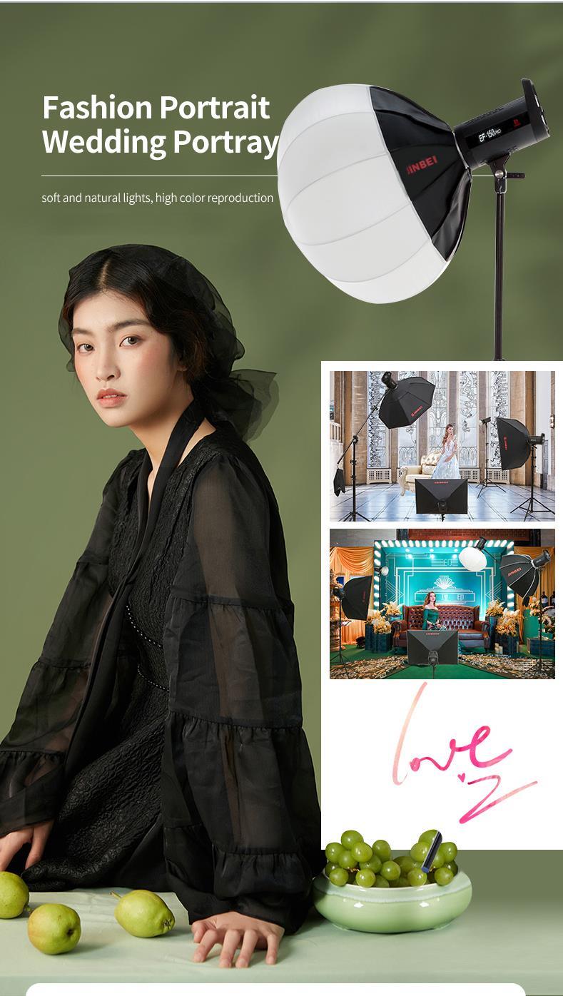 JINBEI EF-150pro COB LED Video Işığı 5500K