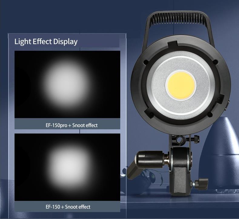 JINBEI EF-150pro COB LED Video Işığı 5500K
