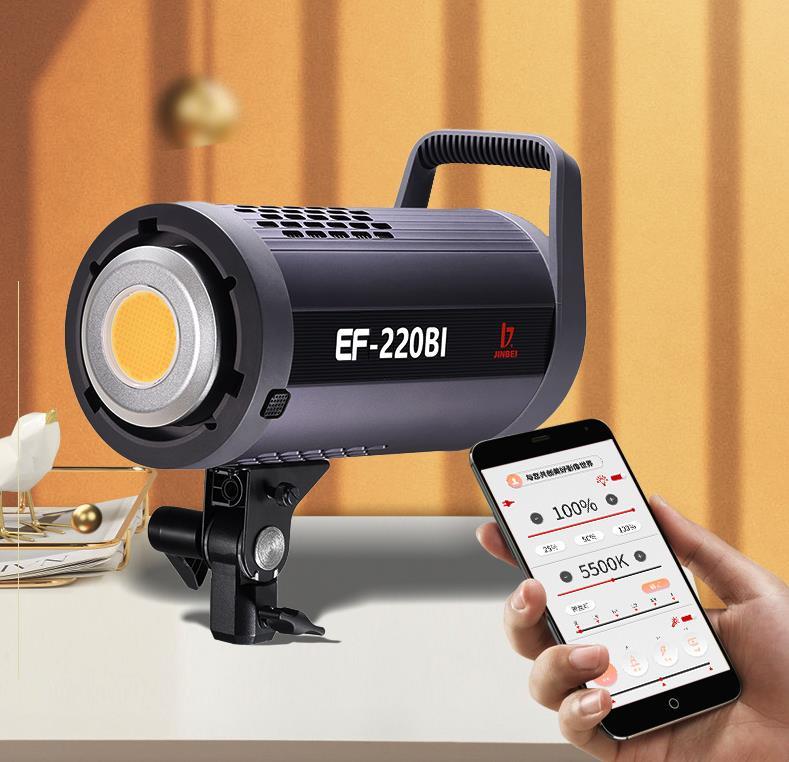 JINBEI EF-220Bi AC/DC BiColor COB LED Video Işığı