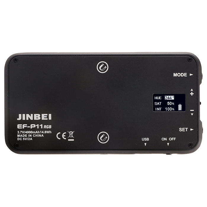 JINBEI EF-P11 RGB Mini Mobil Led Video Işığı
