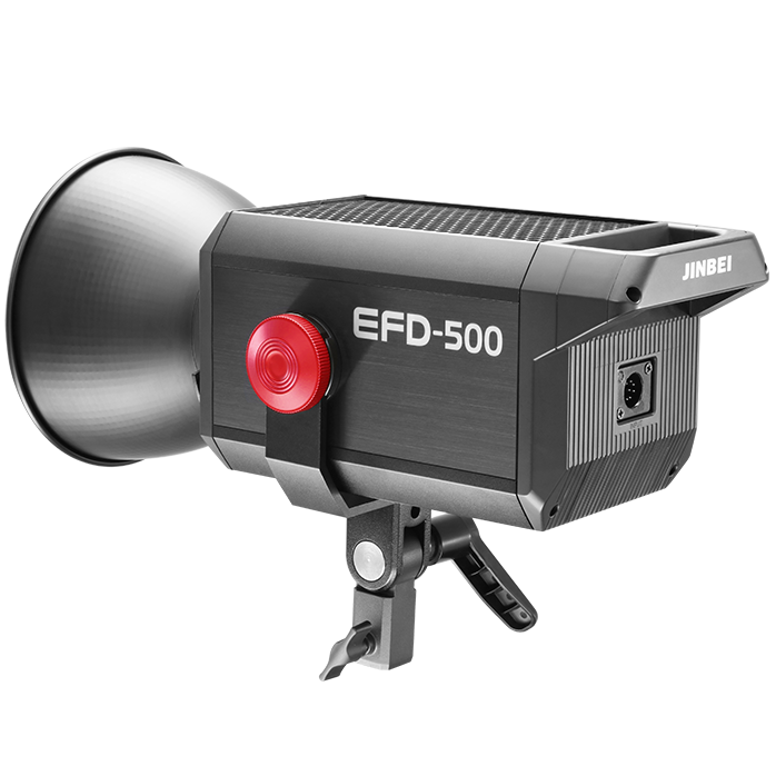 JINBEI EFD-500 LED AC/DC 5500K Video Işığı 2'li Set