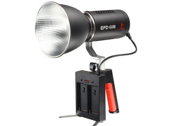JINBEI EFD-60M LED Video Işığı İçin Pil Adaptörü