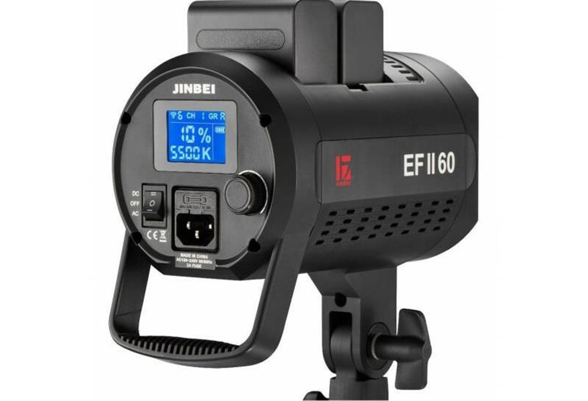 JINBEI EFII-60W COB LED Video Işığı 5500K 