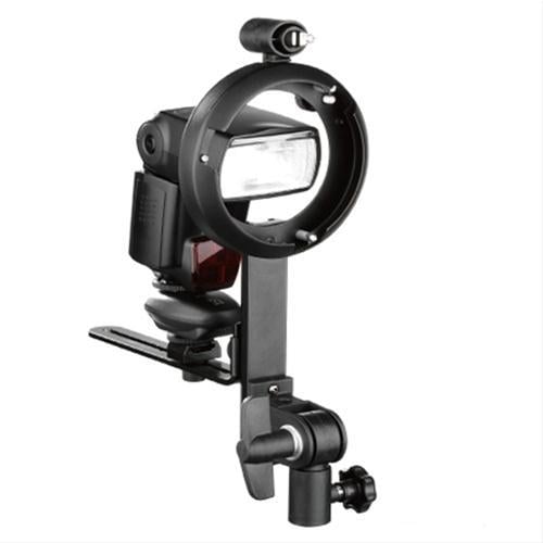 JINBEI ET-1  Taşınabilir Tepe Flaş Taşıyıcı Adaptörü Komütatör