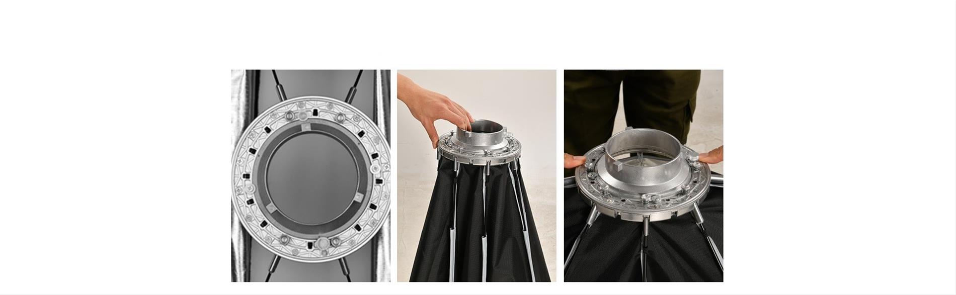 JINBEI KE-150cm Octagonal Hızlı Açılan Softbox