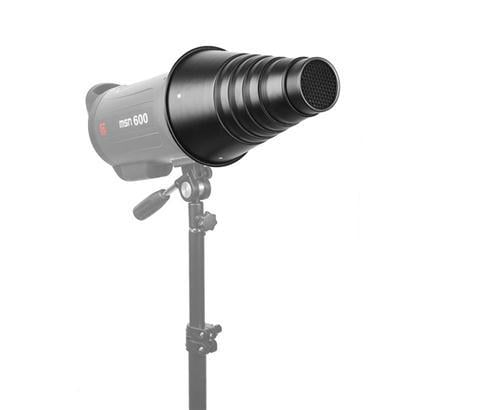 JINBEI MII 8 ve 6,2 cm Çaplı Petekli Konik Snoot