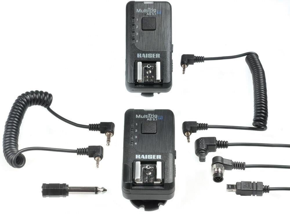 Kaiser MultiTrig AS 5.1 Radio Trigger Set Xtra for Camera or Flash (7001)