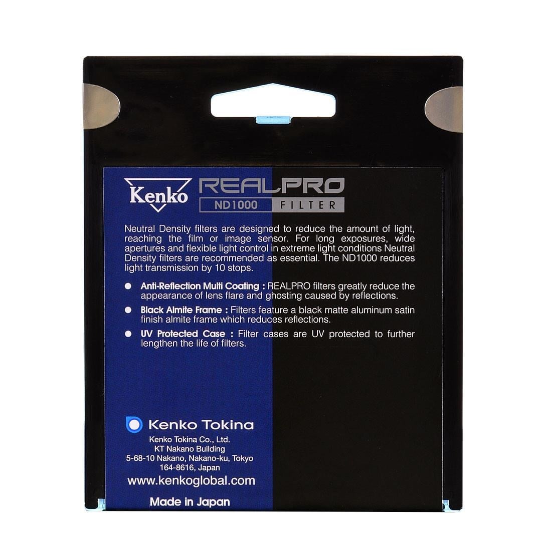 Kenko 58 mm Real Pro MC ND1000 Filtre