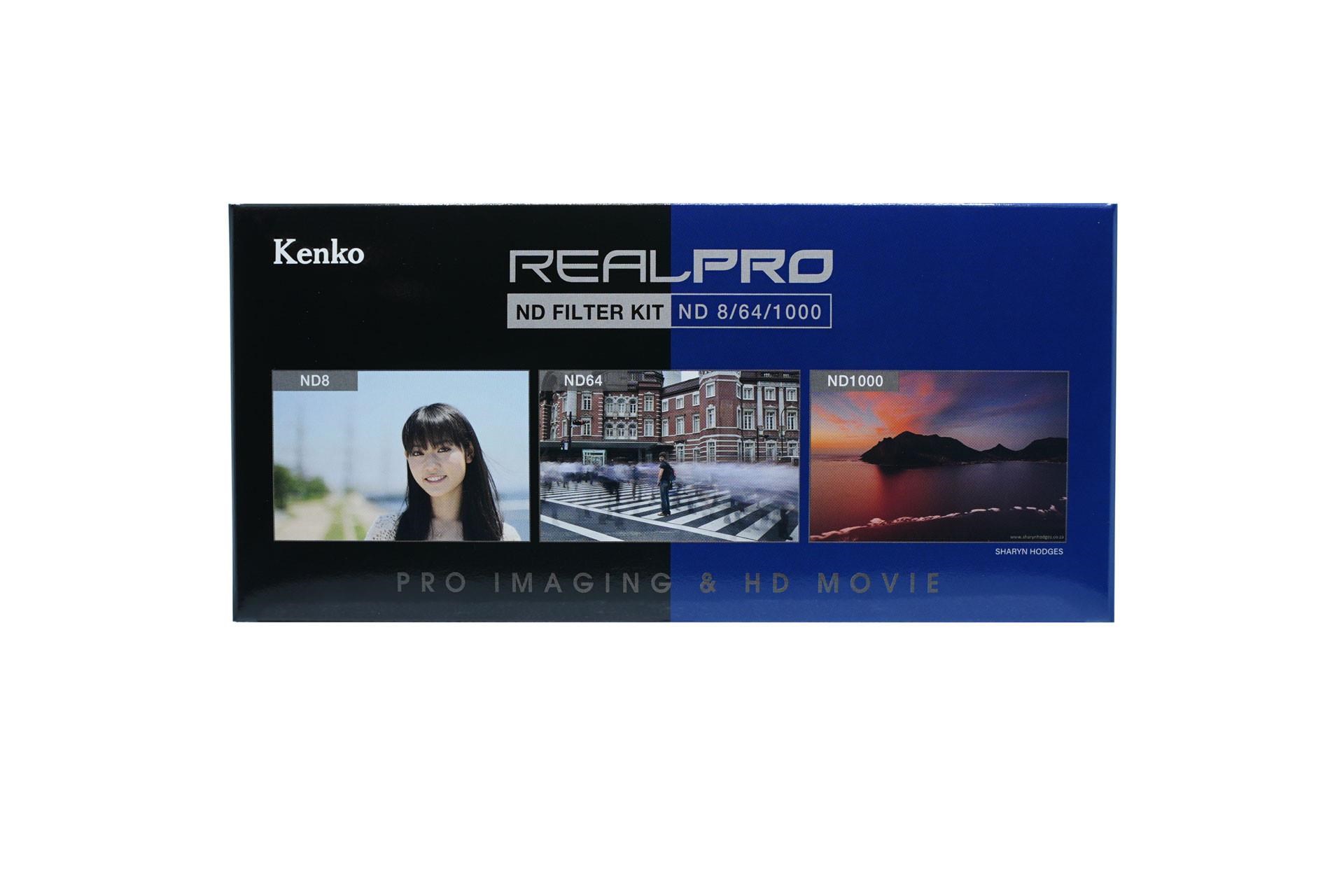 Kenko 58 mm Real Pro ND Filtre Seti (ND8, ND64, ND1000)