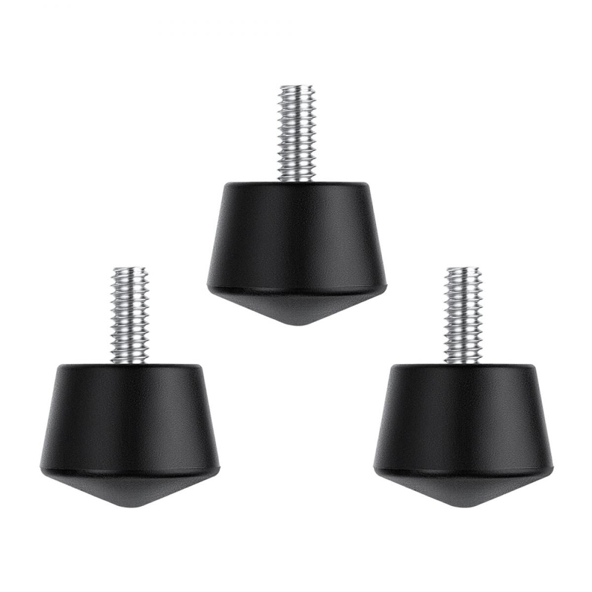 K&F Concept 1/4 inç Dişli Kauçuk Tripod Ayak Vidası