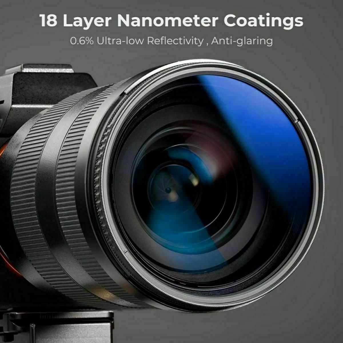 K&F Concept 52mm Polarize Cam Filtre Ultra İnce Çok Kaplamalı(Kopya)