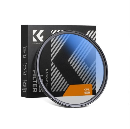 K&F Concept 58 mm CPL Lens Filtresi (Nano-C Serisi)