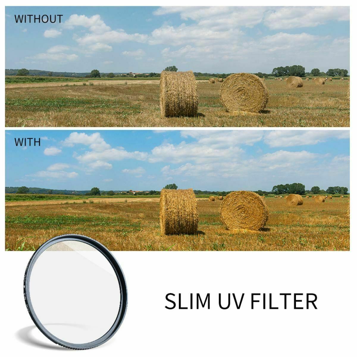 K&F Concept 58mm MC-UV Slim Filtre