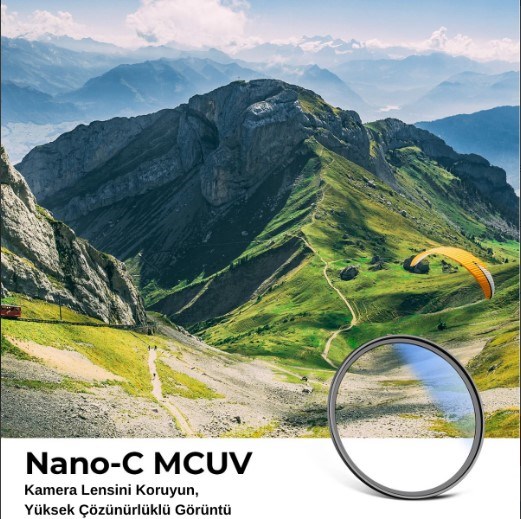 K&F Concept 67 mm UV Lens Filtresi (Nano-C Serisi)