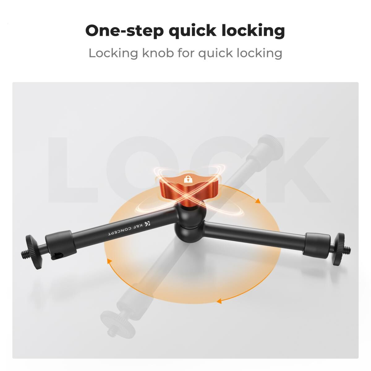 K&F Concept 9.8'' Magic Arm with Super Clamp