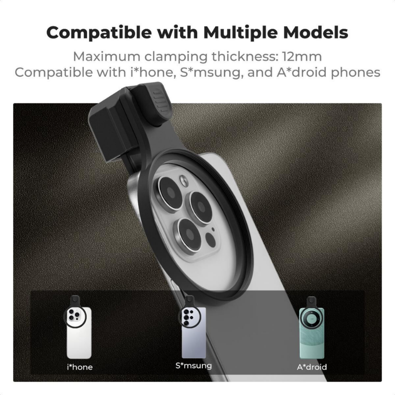 K&F Concept Cep Telefonu için 67 mm Filtre Adaptörü