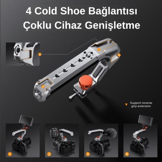 K&F Concept Ergonomic Handle Grip