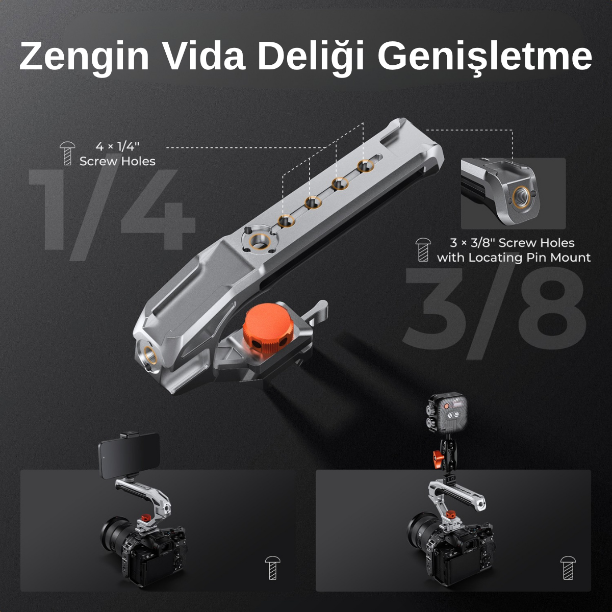 K&F Concept Ergonomic Handle Grip