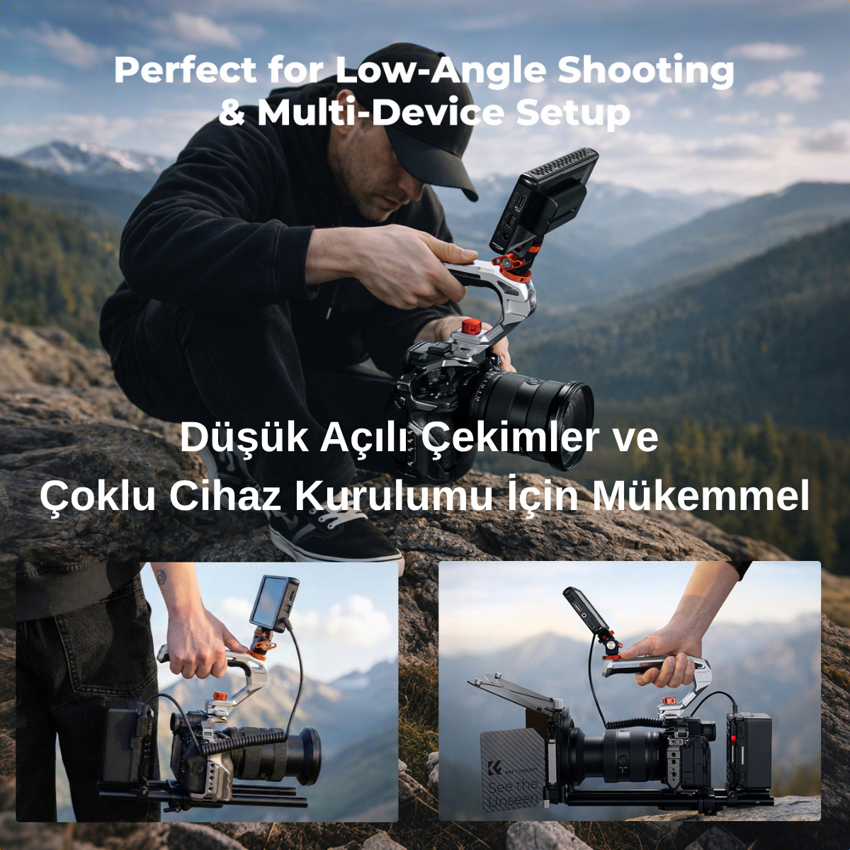K&F Concept Ergonomic Handle Grip