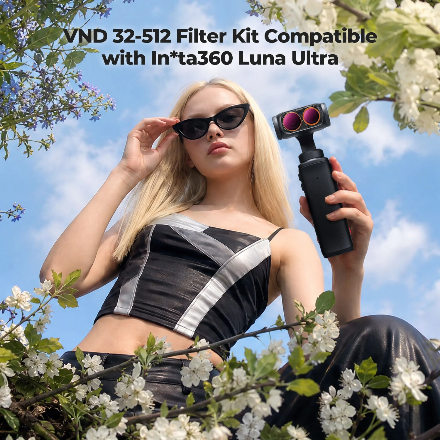 K&F Concept Insta360 Luna Ultra VND32-512 Filtre