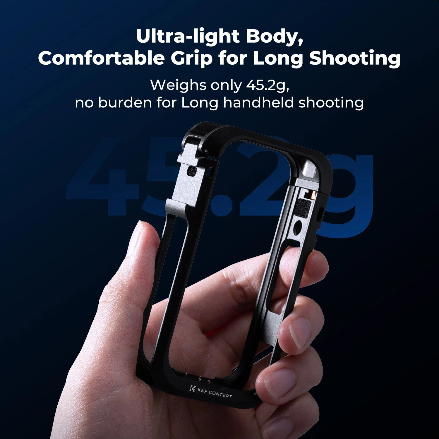 K&F Concept Insta360 X6 Metal Koruma Kafesi (Cage)