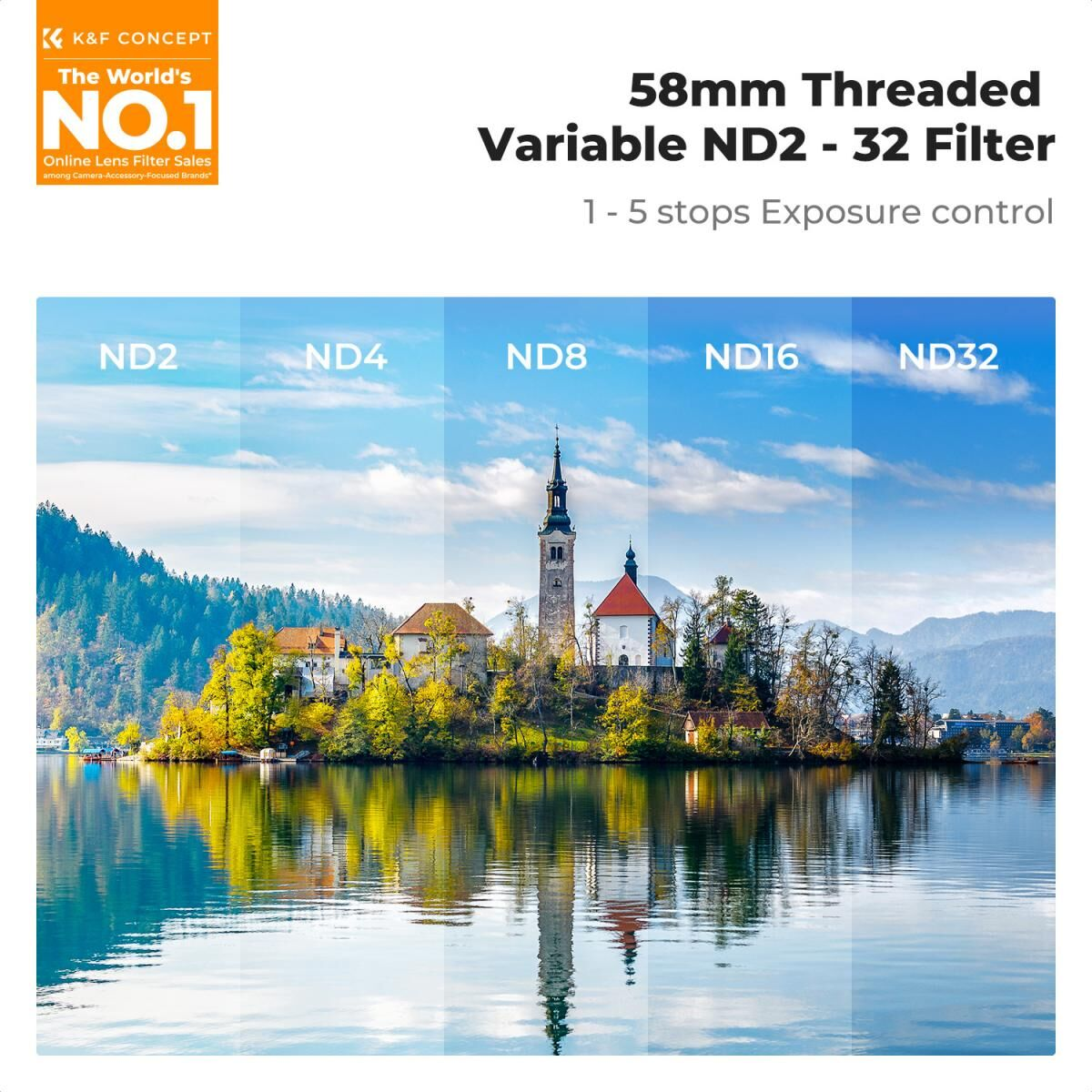K&F Concept iPhone 17 Pro VND Filtre ve Filtre Montaj Adaptörü (ND2-32)
