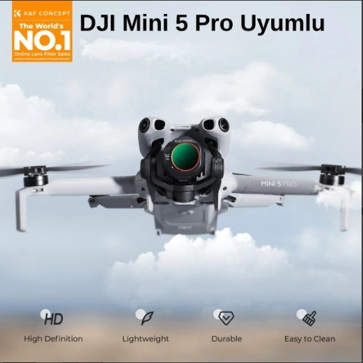K&F Concept Mini 5 Pro için ND-PL Filtre Seti