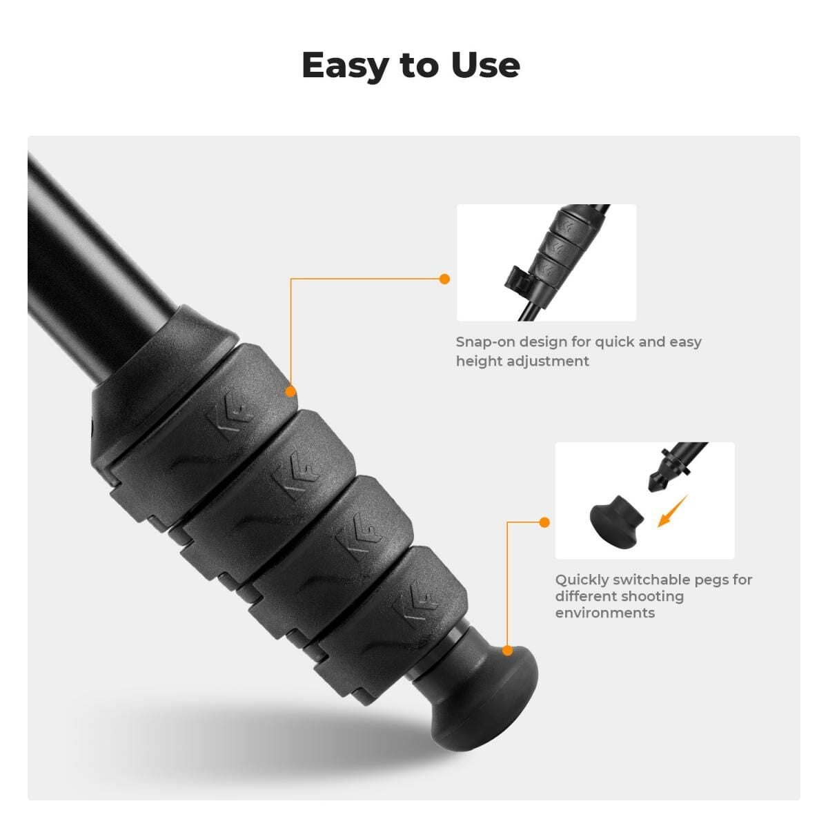 K&F Concept Monopod (160cm)