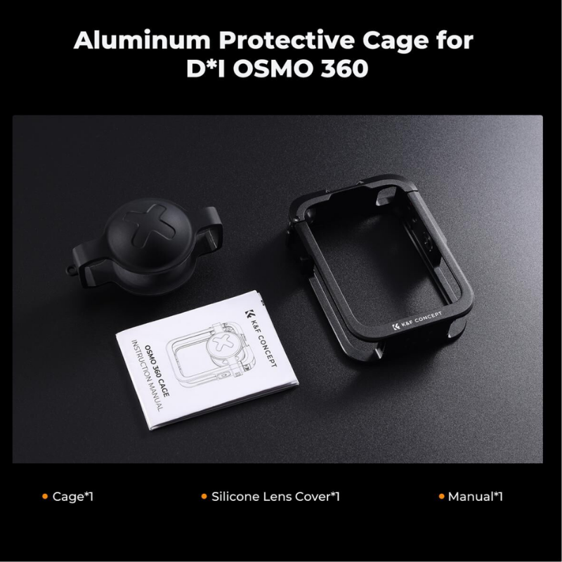 K&F Concept Osmo 360 Uyumlu Metal Kafes