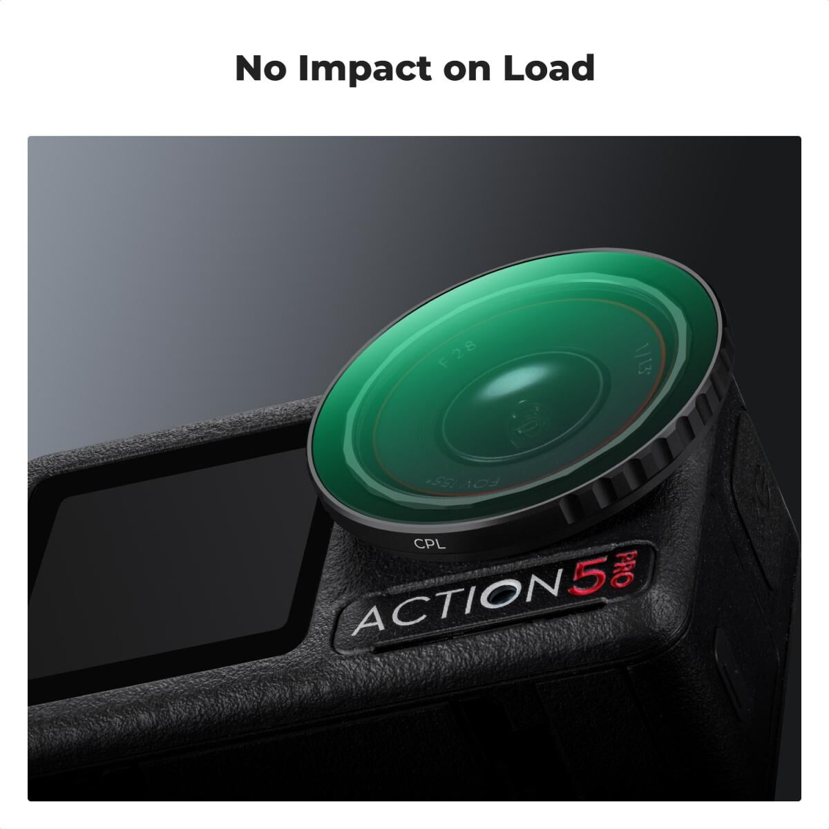 K&F Concept Osmo Action 5 Pro Polarize Filtre