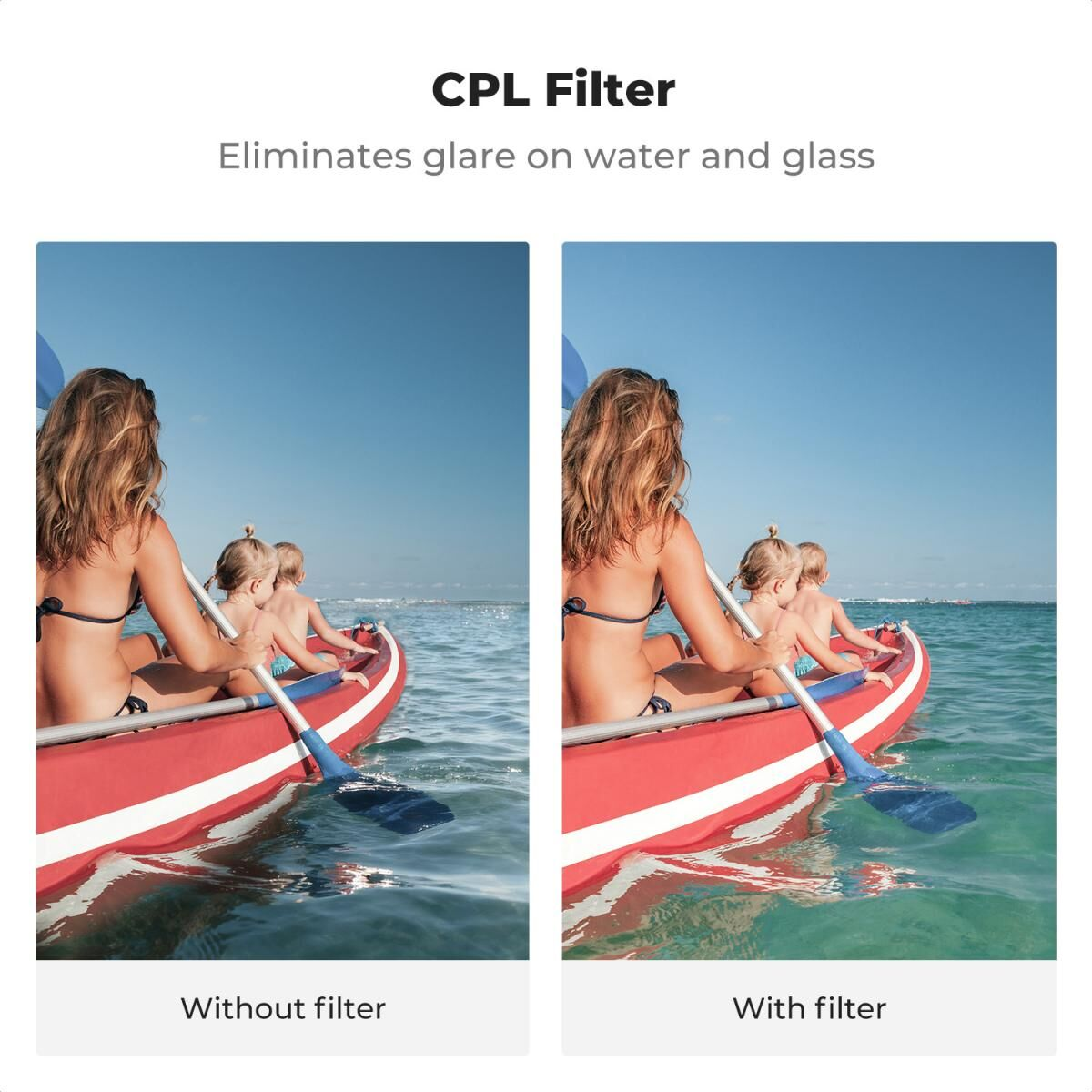 K&F Concept Osmo Nano CPL Filtre